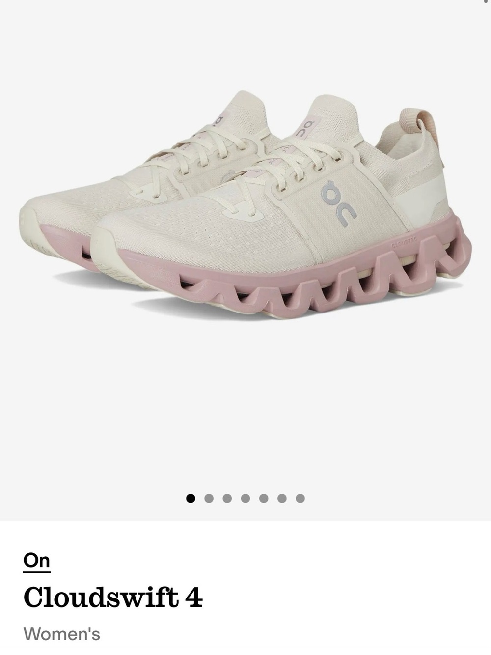 On Running Cloudswift 4 Women’s Running Shoes - Mauve Pearl Size 10.5